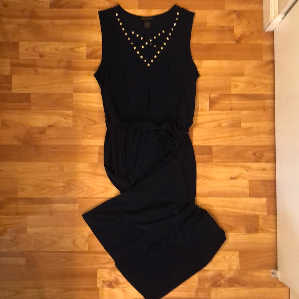 Susan Lawrence Deep Navy Blue Dress, Sz. L